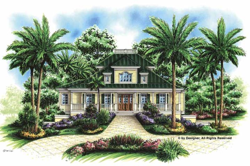 Dream House Plan - Southern Exterior - Front Elevation Plan #1017-57