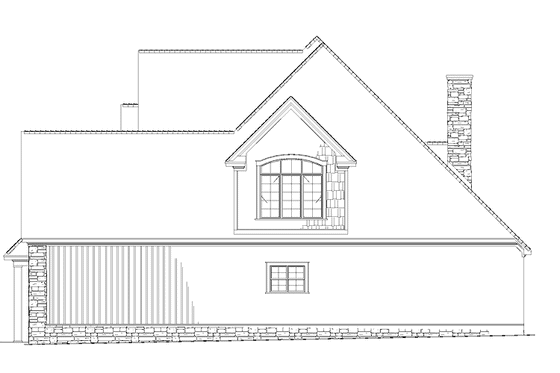 Floor Plan - Other Floor for Classical House Plan #17-2666 - 4 bed, 2.5 bath