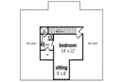 Southern Style House Plan - 2 Beds 2.5 Baths 1274 Sq/Ft Plan #45-315 