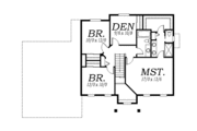 Southern Style House Plan - 3 Beds 2.5 Baths 1995 Sq/Ft Plan #130-124 
