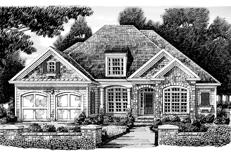 Dream House Plan - Exterior - Front Elevation 3 for Country House Plan #927-871 - 4 bed, 3 bath