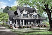 Country Style House Plan - 4 Beds 3.5 Baths 3820 Sq/Ft Plan #17-2674 