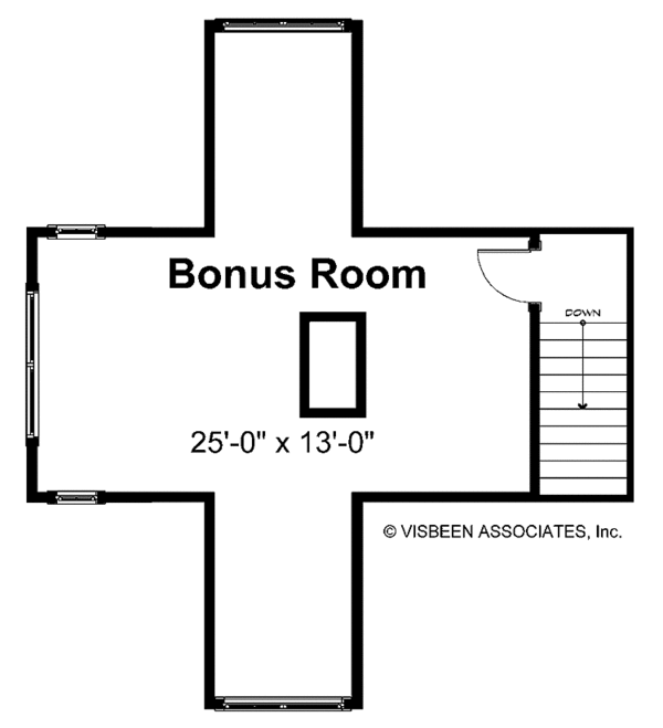 Dream House Plan - Optional Bonus Level