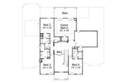European Style House Plan - 5 Beds 4.5 Baths 5673 Sq/Ft Plan #411-542 