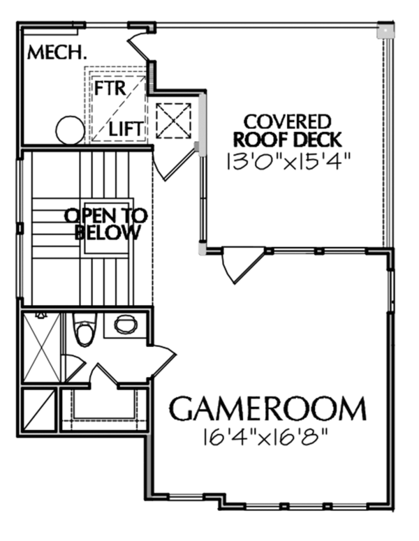 Home Plan - Mediterranean Floor Plan - Other Floor Plan #1021-13