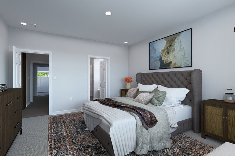 Home Plan - Interior - Master Bedroom 1 for Traditional House Plan #1060-219 - 3 bed, 2 bath