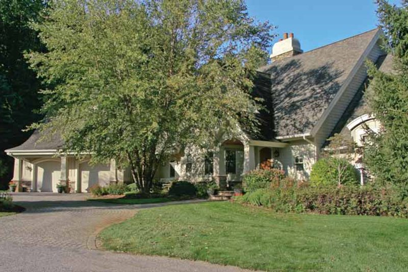 Home Plan - Exterior - Front Elevation 5 for European House Plan #928-20 - 3 bed, 3 bath