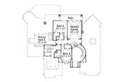 European Style House Plan - 4 Beds 4.5 Baths 6160 Sq/Ft Plan #411-490 