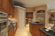 Mediterranean Style House Plan - 3 Beds 3.5 Baths 3398 Sq/Ft Plan #930-175 