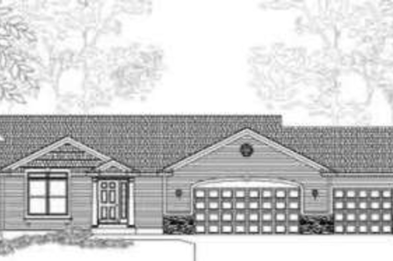 Ranch Style House Plan - 2 Beds 2 Baths 1222 Sq/Ft Plan #49-230
