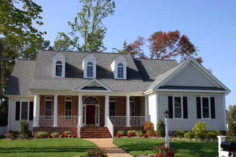Dream House Plan - Exterior - Front Elevation 3 for Colonial House Plan #927-603 - 3 bed, 2.5 bath