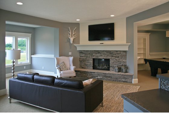 Interior - Family Room 2 for Country House Plan #928-250 - 4 bed, 3.5 bath