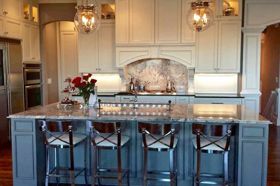 Interior - Kitchen 1 for Southern House Plan #437-57 - 3 bed, 3.5 bath