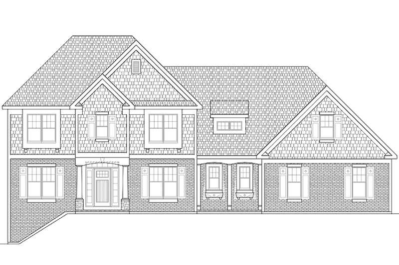 Home Plan - Craftsman Exterior - Front Elevation Plan #328-425