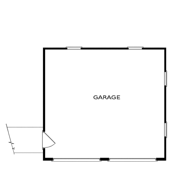 Architectural House Design - Bungalow Floor Plan - Other Floor Plan #37-278