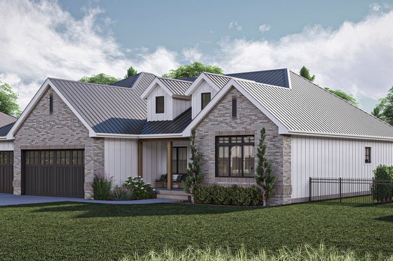 Exterior - Other Elevation for Modern House Plan #455-448 - 2 bed, 2 bath