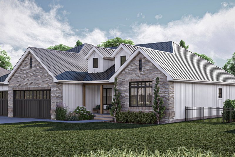 House Plan Design - Exterior - Other Elevation for Modern House Plan #455-448 - 2 bed, 2 bath
