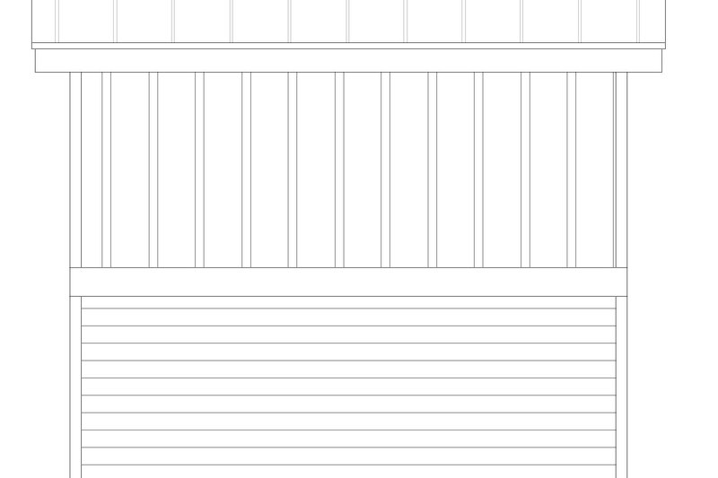 Dream House Plan - Exterior - Rear Elevation for Contemporary House Plan #932-520, 0 bath