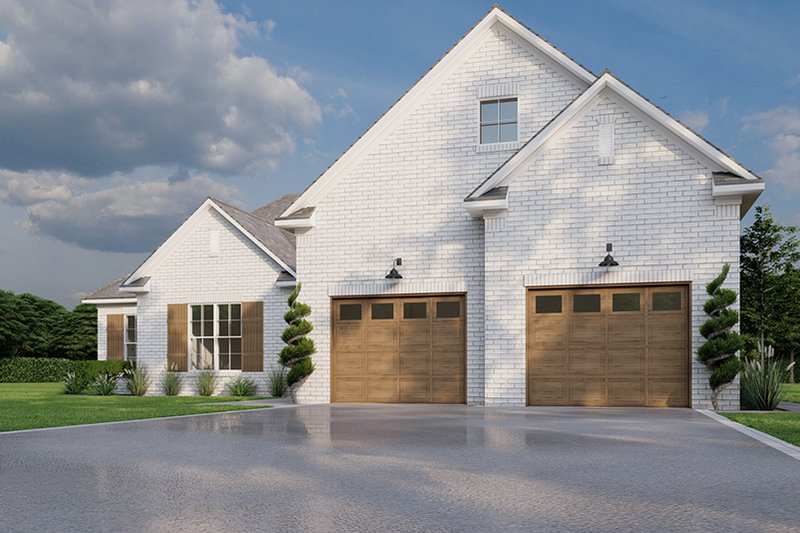 Home Plan - Exterior - Front Elevation 7 for Traditional House Plan #923-332 - 3 bed, 2 bath