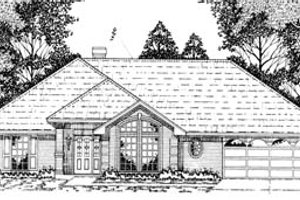 Traditional Exterior - Front Elevation Plan #42-170