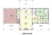 Farmhouse Style House Plan - 5 Beds 3.5 Baths 3793 Sq/Ft Plan #1092-54 