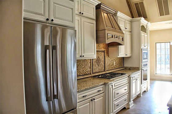 Interior - Kitchen 3 for European House Plan #17-2499 - 4 bed, 3.5 bath