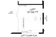 Modern Style House Plan - 1 Beds 2 Baths 1412 Sq/Ft Plan #932-393 