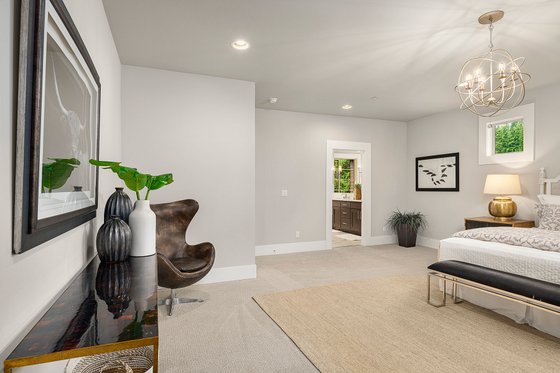 Interior - Master Bedroom for Contemporary House Plan #1066-14 - 5 bed, 4.5 bath