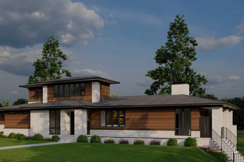 House Plan Design - Exterior - Other Elevation for Modern House Plan #923-432 - 4 bed, 5.5 bath