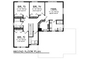 Modern Style House Plan - 4 Beds 2.5 Baths 2321 Sq/Ft Plan #70-1466 