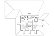 European Style House Plan - 4 Beds 3.5 Baths 4005 Sq/Ft Plan #45-367 
