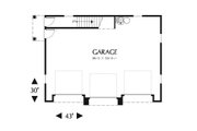Traditional Style House Plan - 2 Beds 1 Baths 1963 Sq/Ft Plan #48-550 