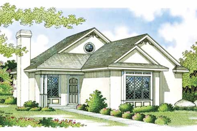 House Plan Design - Craftsman Exterior - Front Elevation Plan #45-383