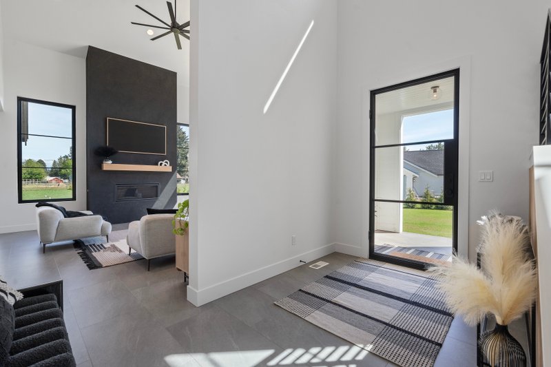 House Design - Interior - Entry 1 for Contemporary House Plan #1070-214 - 4 bed, 3.5 bath