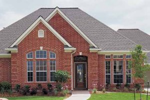 Architectural House Design - Country Exterior - Front Elevation Plan #968-13