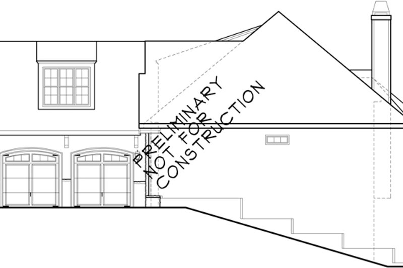House Blueprint - Exterior - Other Elevation for Country House Plan #927-933 - 3 bed, 2 bath