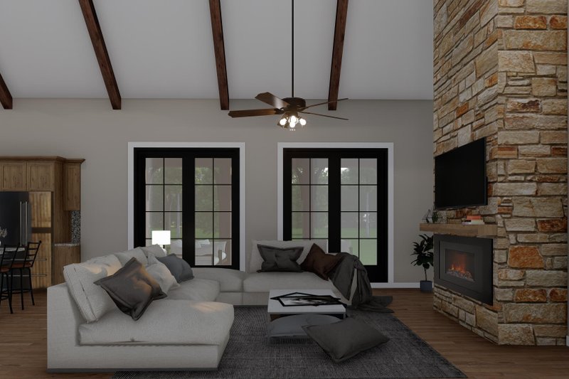 Dream House Plan - Interior - Family Room for Country House Plan #17-3378 - 3 bed, 2.5 bath