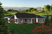 Traditional Style House Plan - 3 Beds 1.5 Baths 1920 Sq/Ft Plan #70-1082 