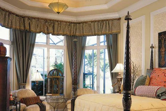 Interior - Master Bedroom for Mediterranean House Plan #930-311 - 4 bed, 5.5 bath