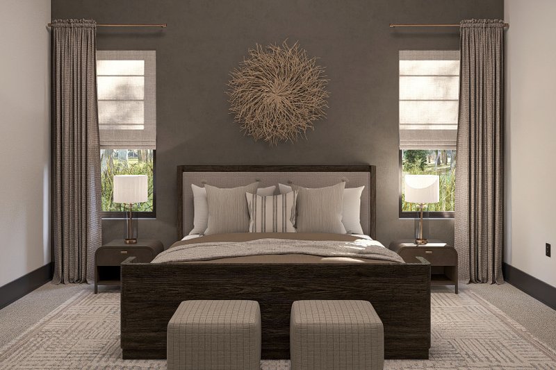 House Design - Interior - Master Bedroom for Barndominium House Plan #455-327 - 3 bed, 2.5 bath