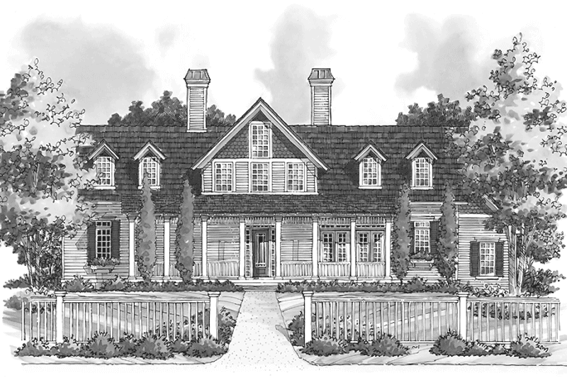 Dream House Plan - Exterior - Front Elevation 3 for Victorian House Plan #930-213 - 3 bed, 3.5 bath