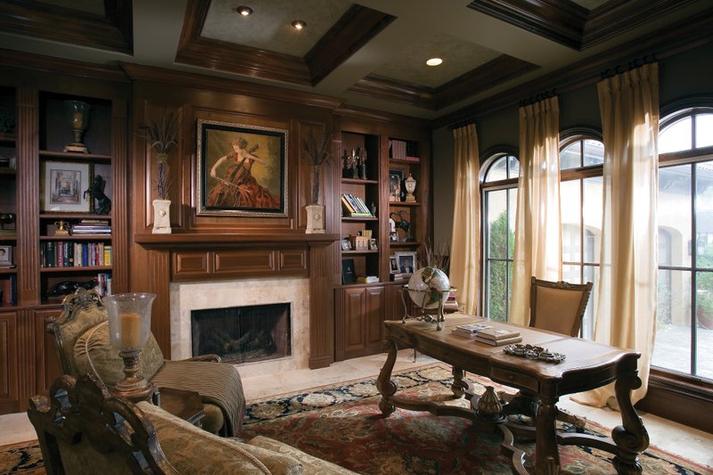Home Plan - Interior - Other for Mediterranean House Plan #453-604 - 5 bed, 5.5 bath