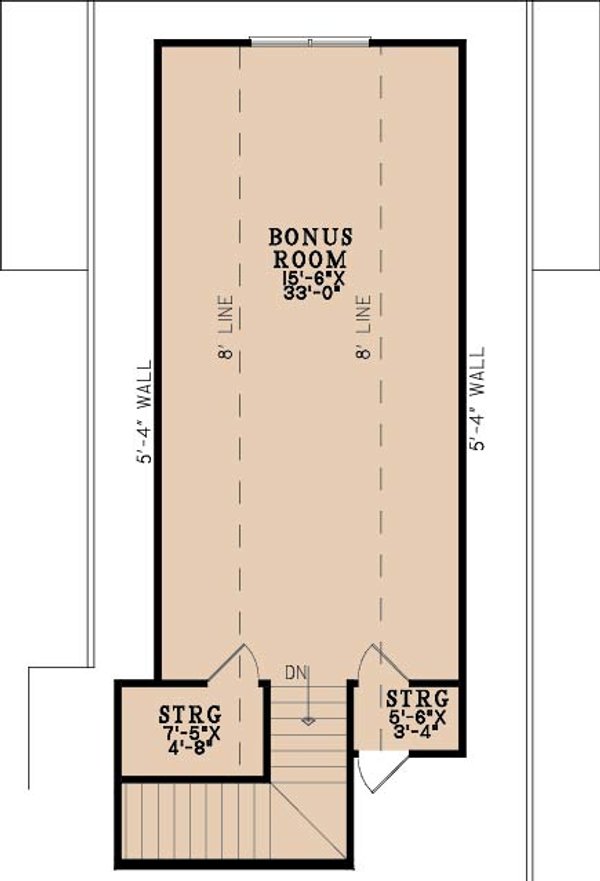 House Blueprint - Floor Plan - Other Floor for Farmhouse House Plan #923-510 - 3 bed, 3.5 bath