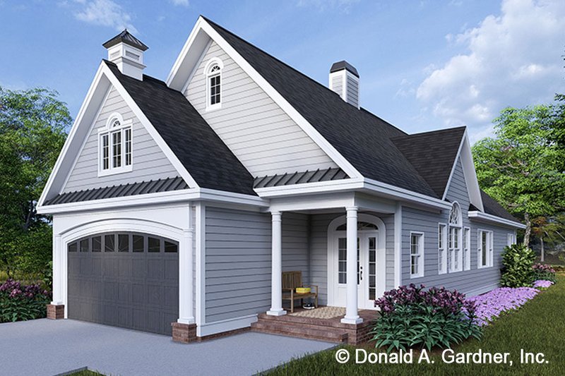 Home Plan - Ranch Exterior - Front Elevation Plan #929-825