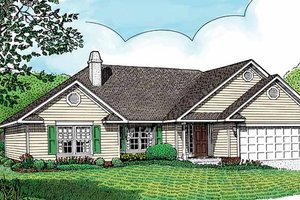 Contemporary Exterior - Front Elevation Plan #11-236