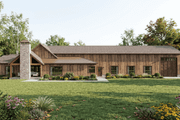 Barndominium Style House Plan - 4 Beds 2.5 Baths 2631 Sq/Ft Plan #923-456 Exterior 
