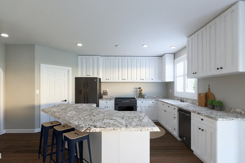 Dream House Plan - Interior - Kitchen 5 for Traditional House Plan #1060-208 - 4 bed, 2.5 bath