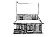 Victorian Style House Plan - 4 Beds 2.5 Baths 2431 Sq/Ft Plan #11-254 