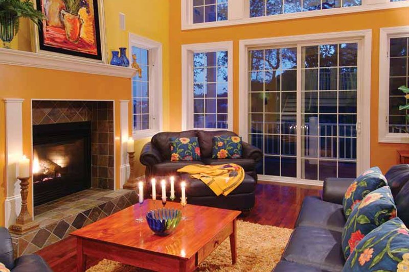 Home Plan - Interior - Family Room for Traditional House Plan #930-121 - 3 bed, 2 bath