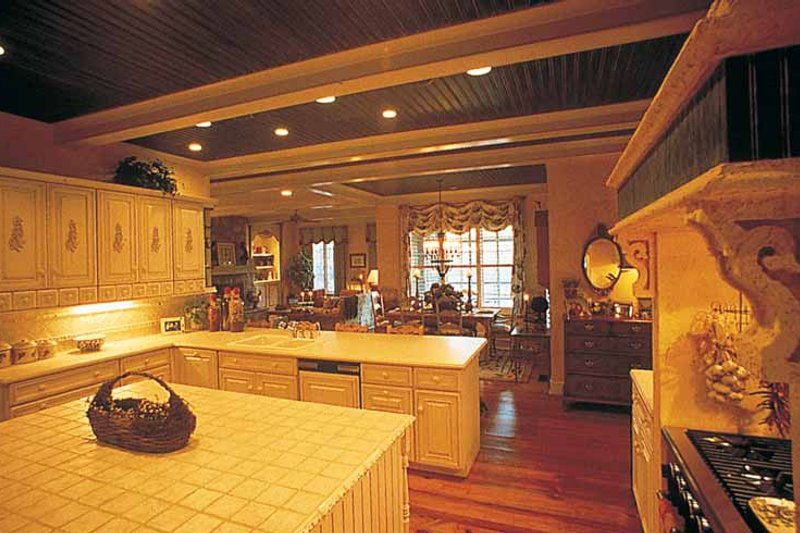 Home Plan - Interior - Kitchen for Country House Plan #453-153 - 6 bed, 7 bath